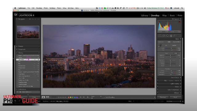 Steps for Editing a Time Lapse Photo