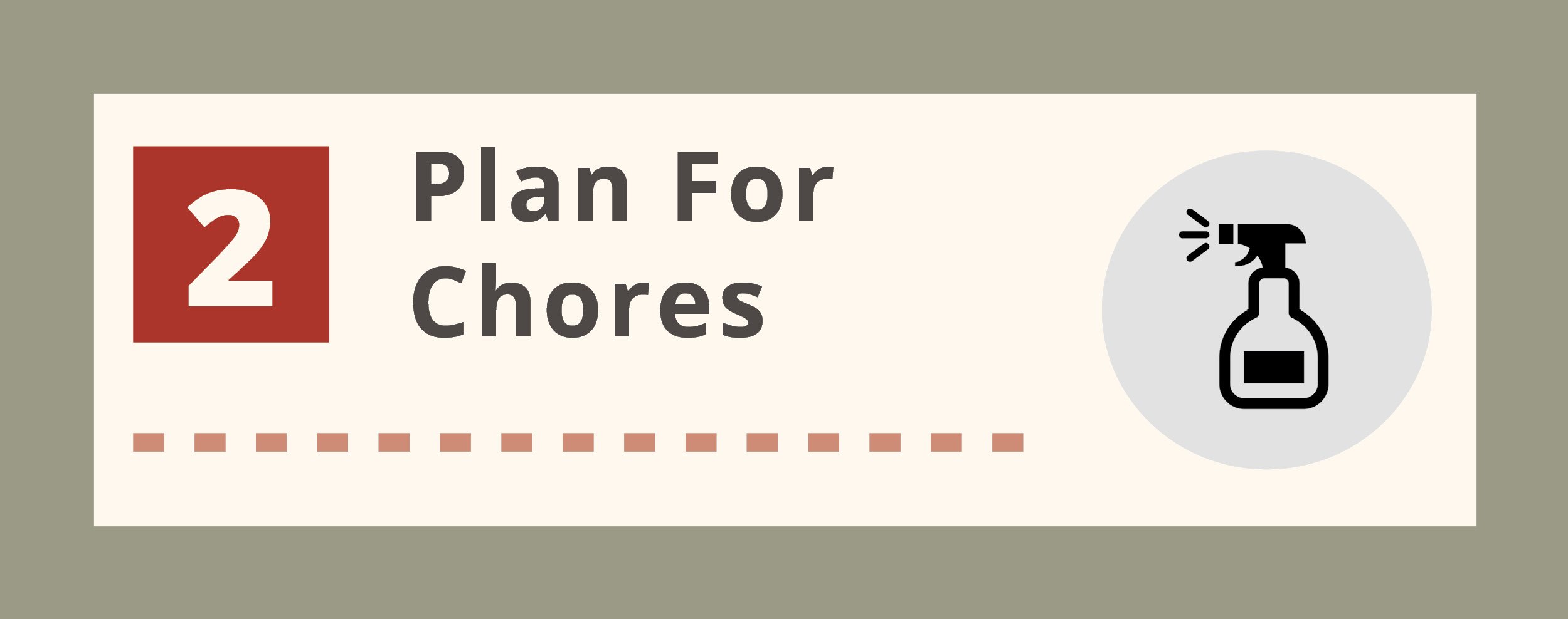 Plan for chores