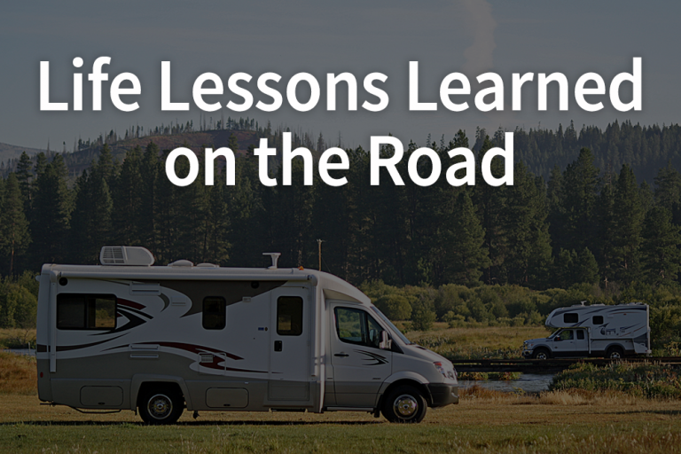 RV Life: 10 Life Lessons We Learned on the Open Roadarticle featured image thumbnail.