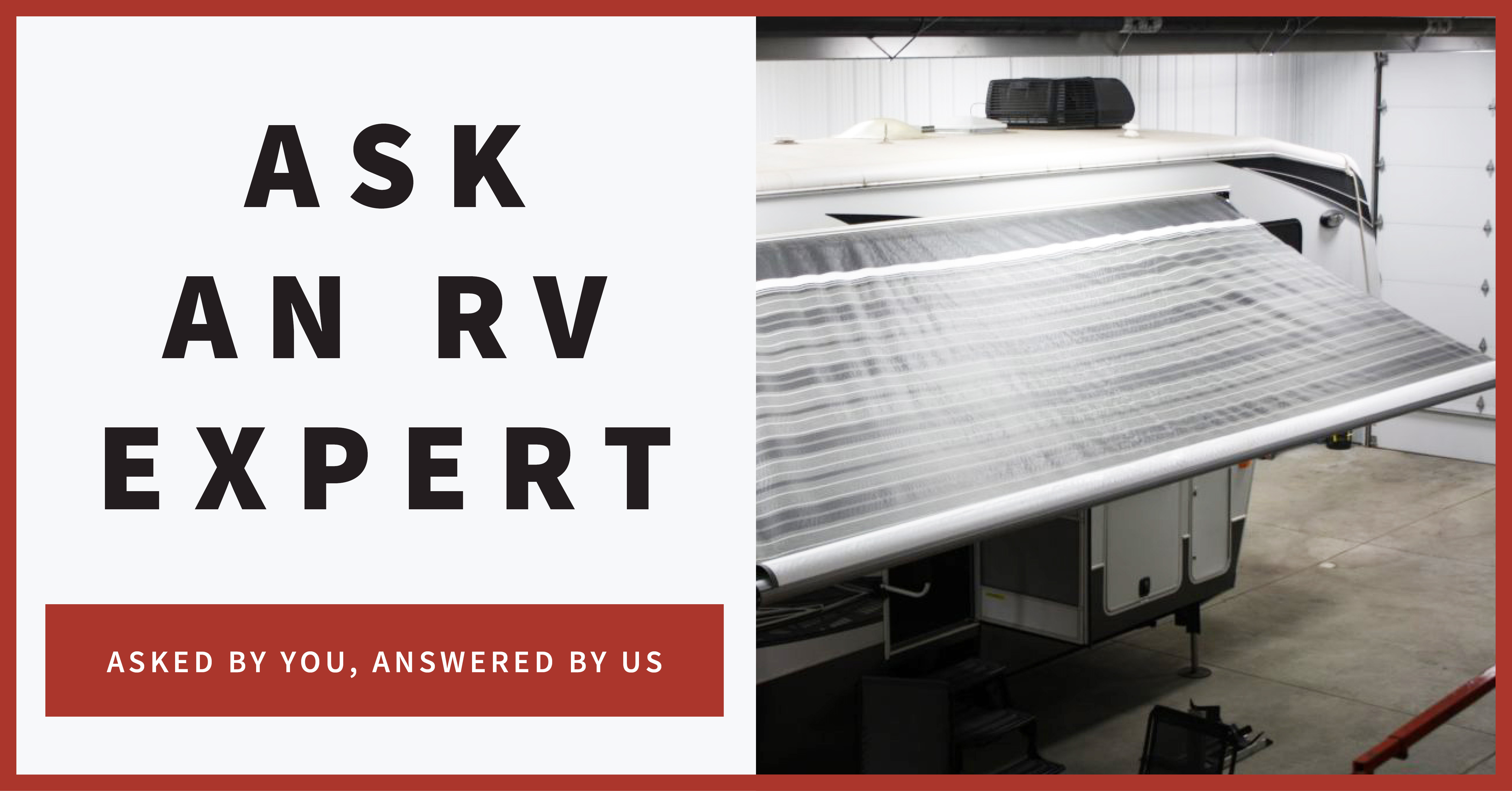 Ask an RV Expert Banner