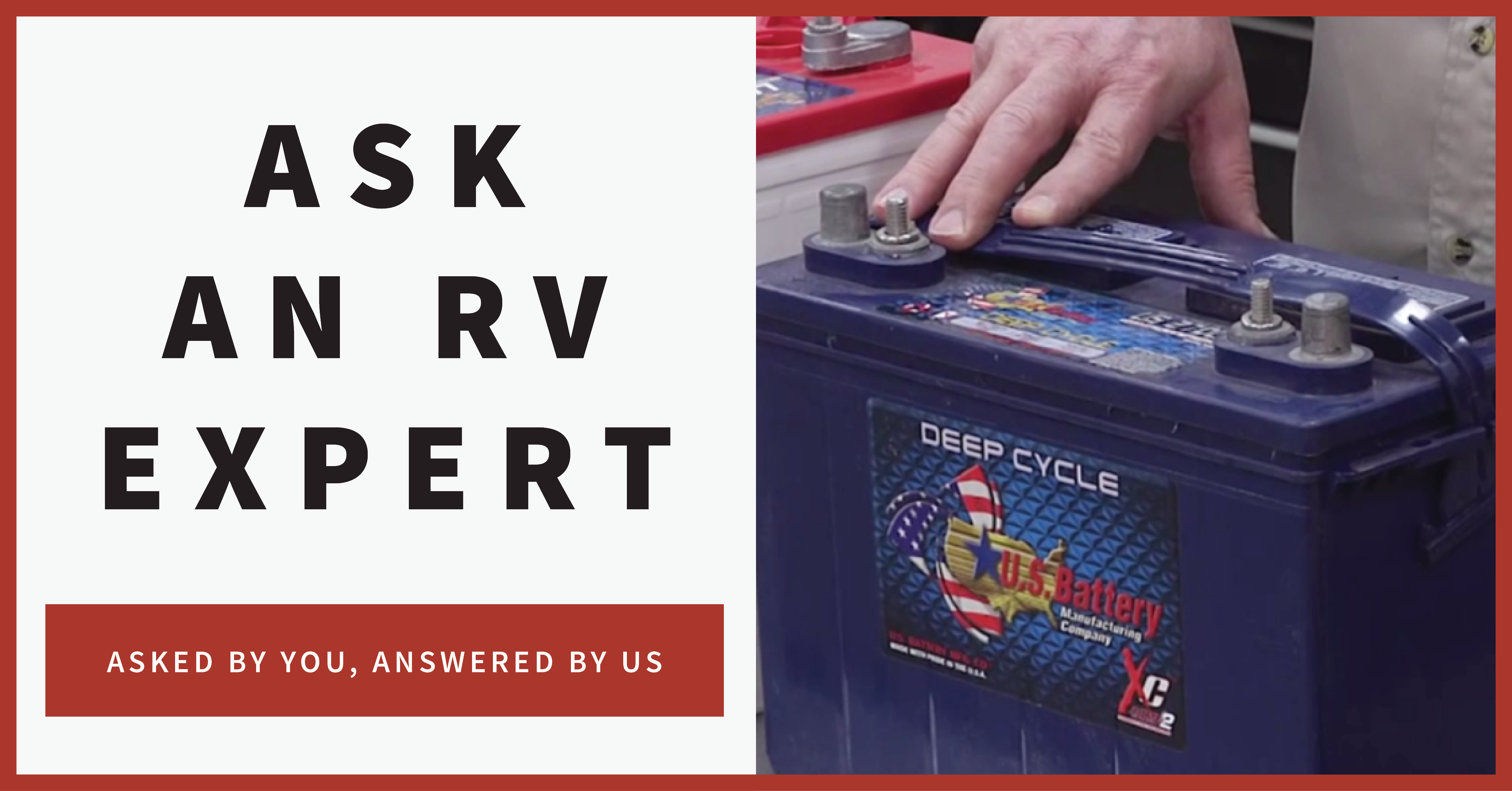 Ask an RV Expert Banner