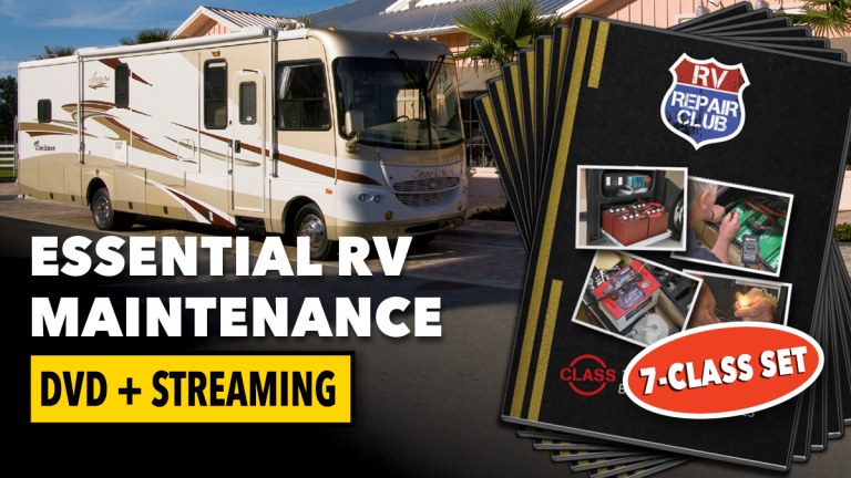 Essential RV Maintenance 7-Class Set (DVD + Streaming Video)product featured image thumbnail.