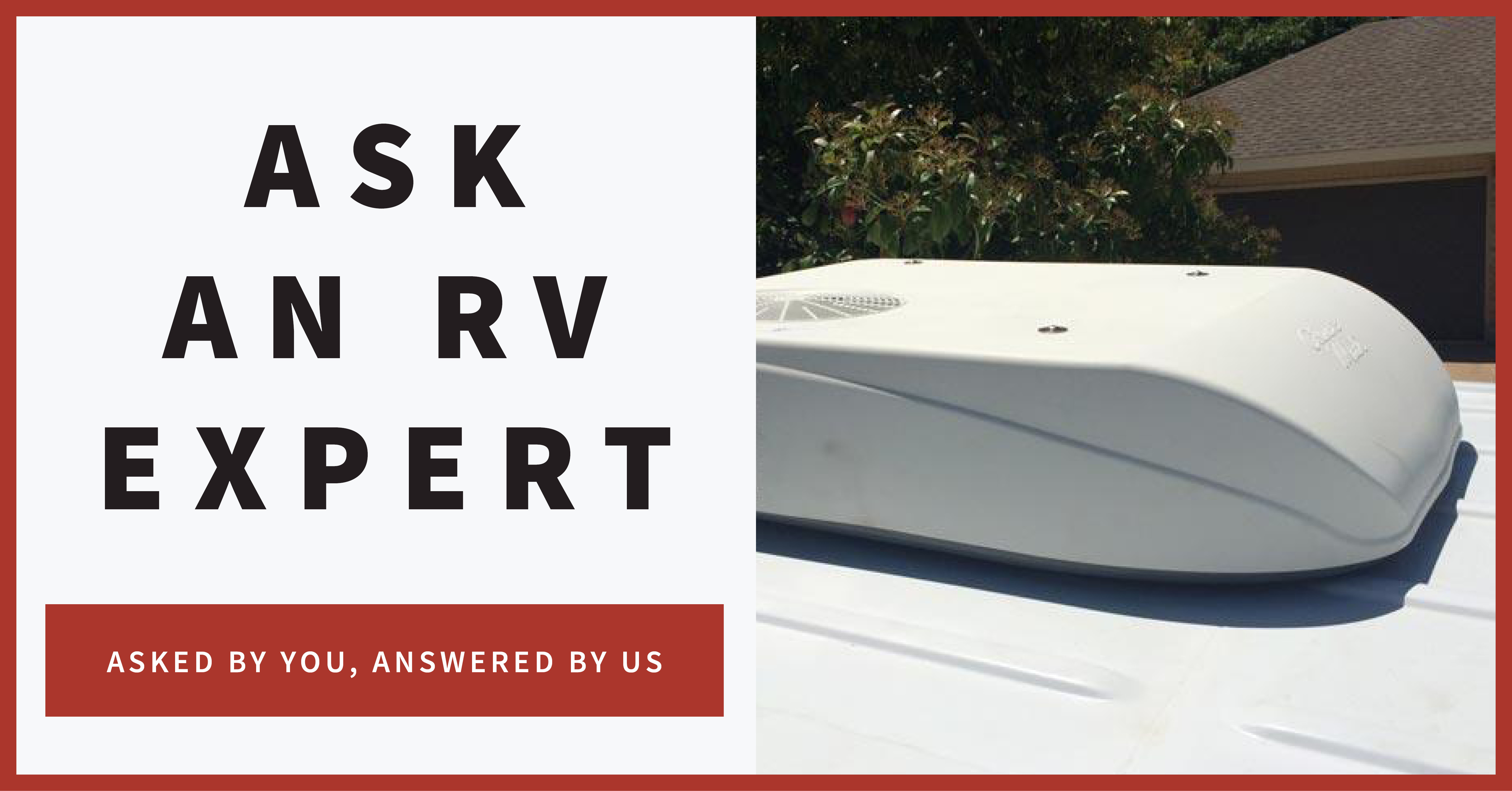 Ask an RV Expert Banner