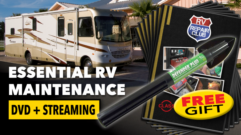 Essential RV Maintenance 7-Class Set + FREE Window Treatment (DVD + Streaming Video)