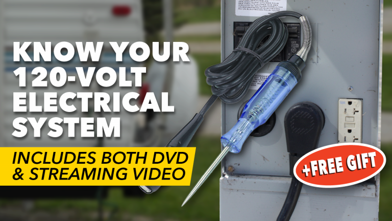 Know Your 120-Volt Electrical System Class & DVD + FREE Circuit Testerproduct featured image thumbnail.