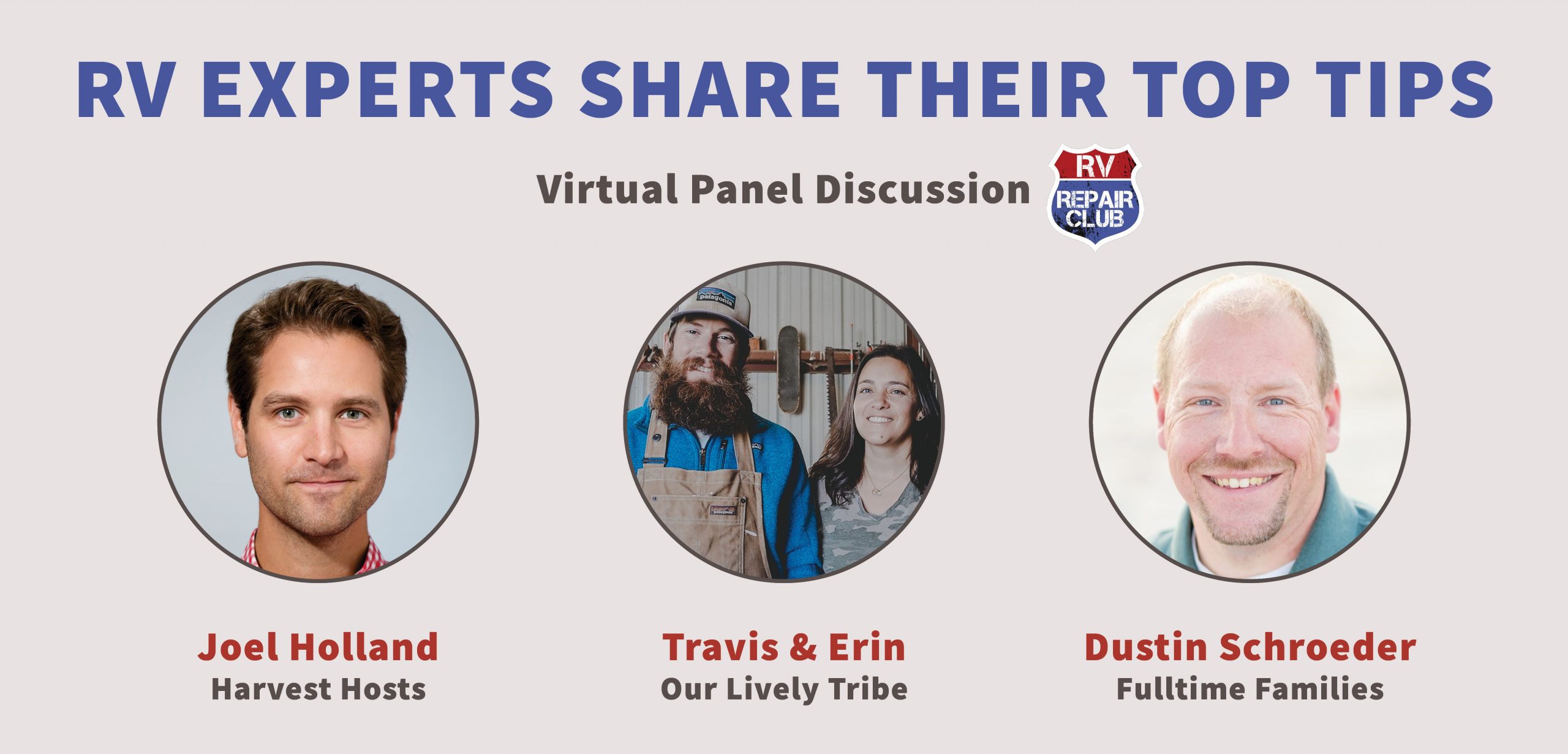 RV Repair Club Virtual Panel Series | RV Lifestyle & Repair