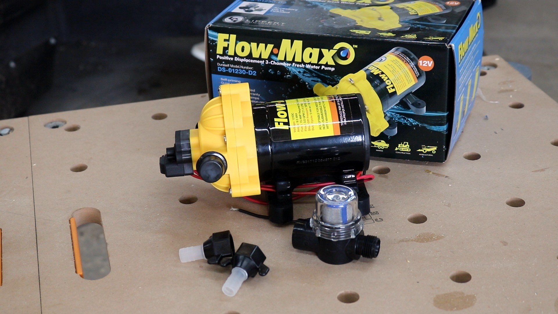 Flow max water pump