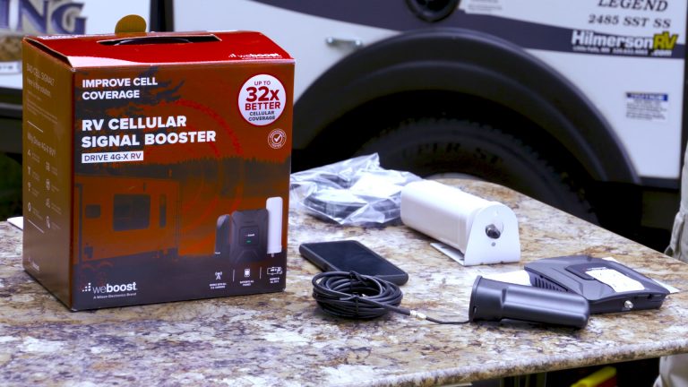 The Reliable Cell Phone Amplifier: weBoost RV Cellular Signal Boosterproduct featured image thumbnail.