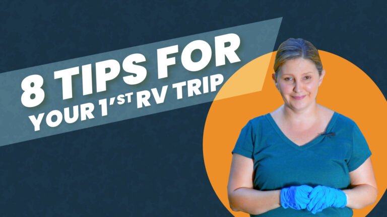 8 Tips We Wish We Knew For Our First RV Tripproduct featured image thumbnail.