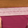 Cutting a strip of fabric