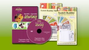 Sewing DVD and swatch buddies