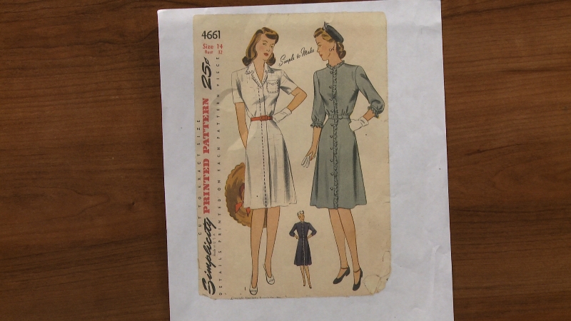 Vintage sewing pattern