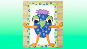 Cute monster sewing project