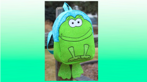 Cute frog backpack