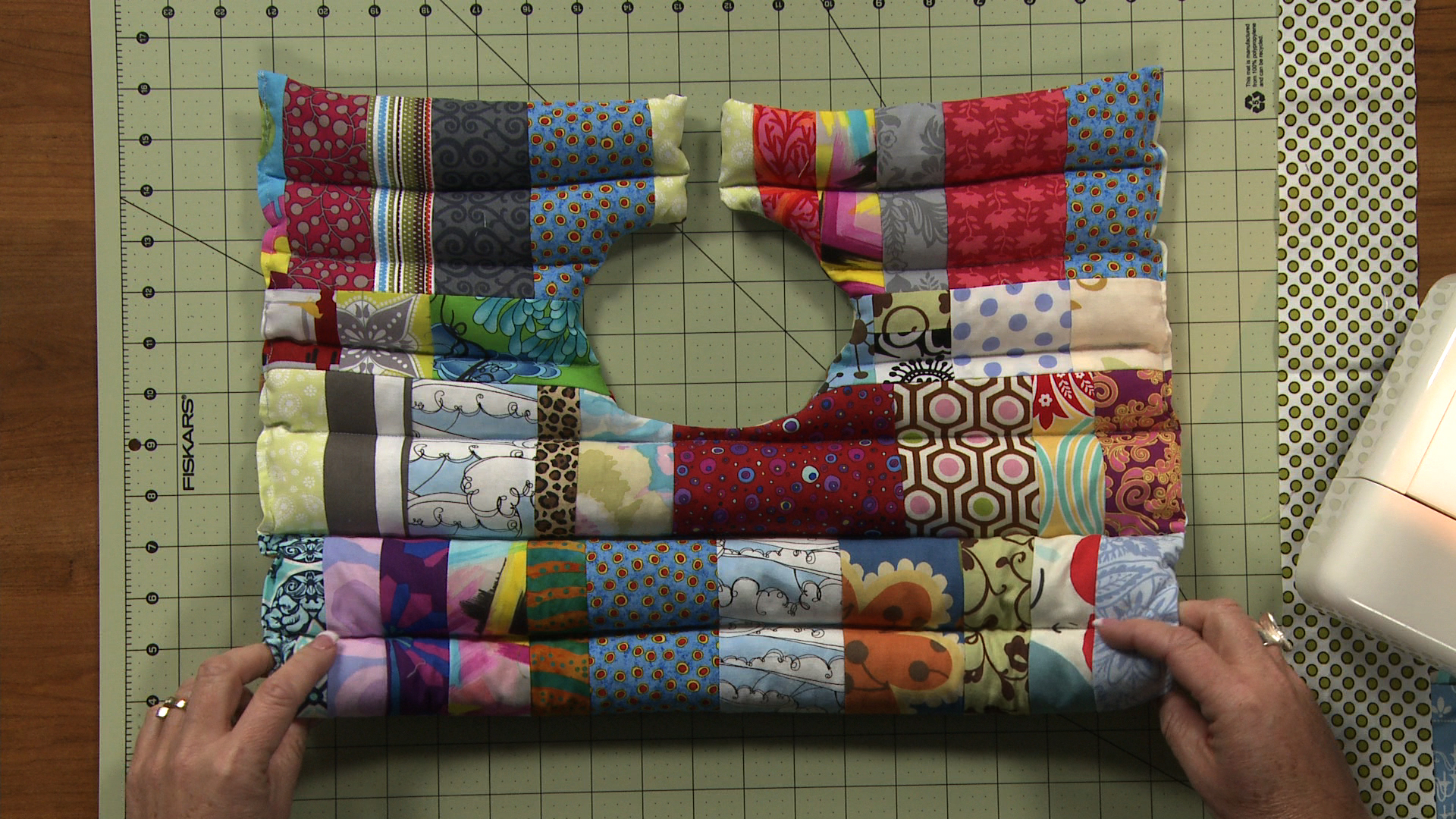 Easy Patchwork Sewing Project: Rice Pack