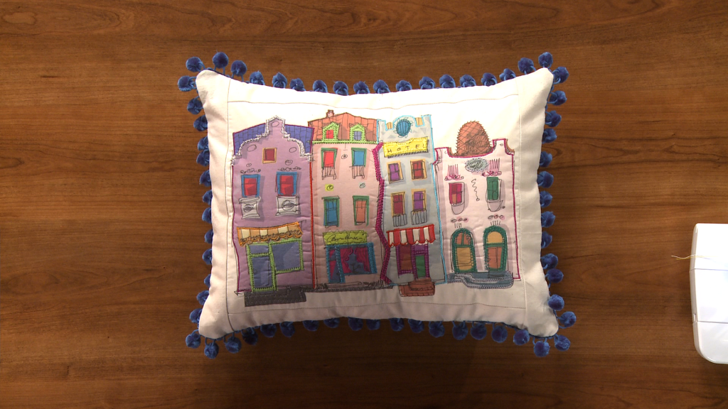 Buildings on a pillow