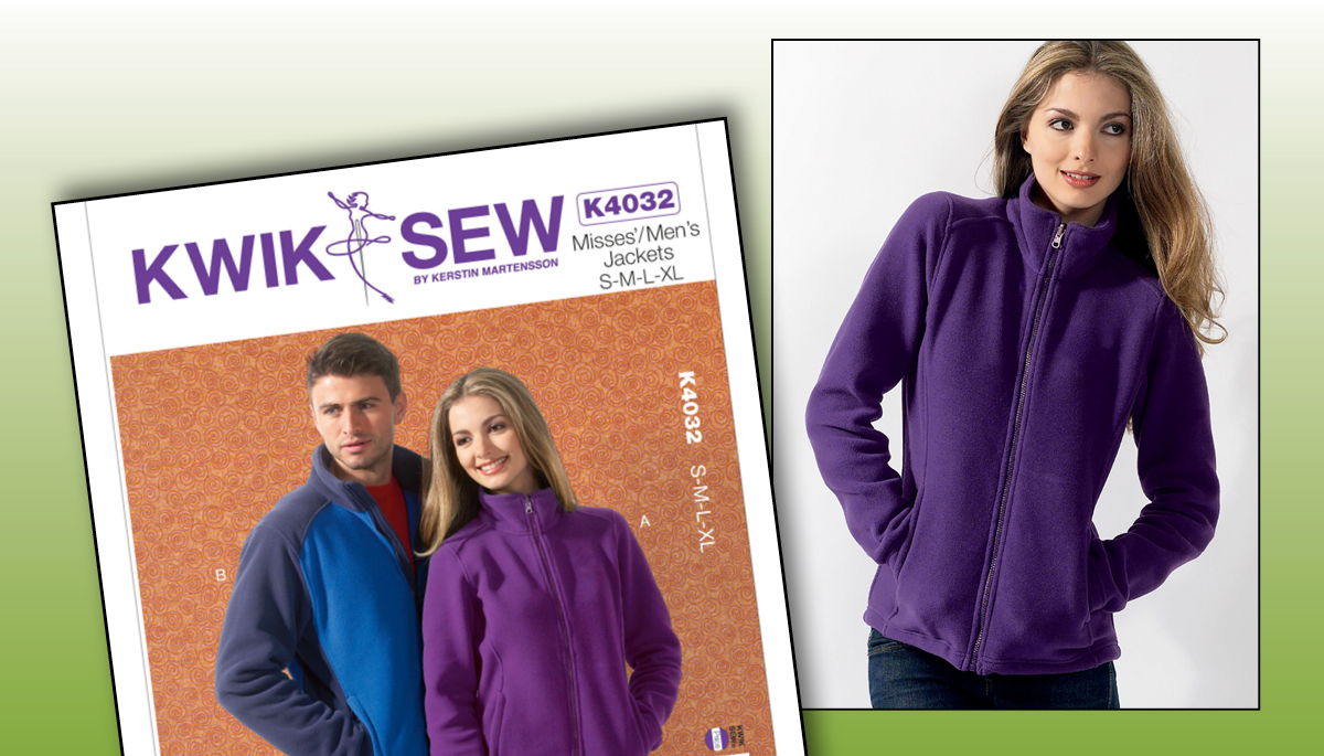 KWIK SEW Misses' & Men's Stand-Up Collar Jackets Pattern | NSC