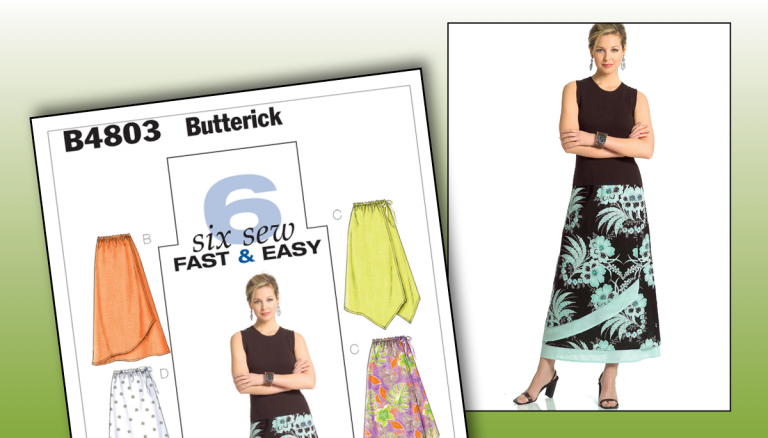 Butterick Misses’/Misses’ Petite Gathered-Waist Skirts Pattern