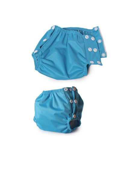 Blue cloth diaper