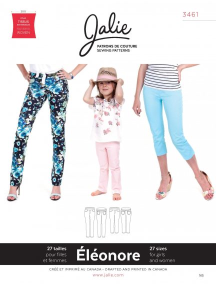 Elenore jeans pattern