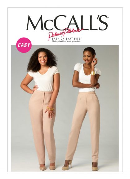 McCalls Tapered Pants Pattern