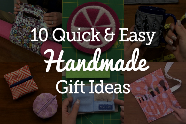Quick and easy handmade gifts