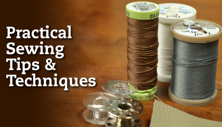 Sewing thread and bobbins