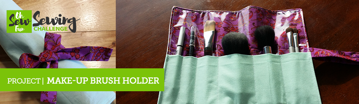 Make-up brush holder