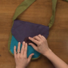 Sewing a crossover purse