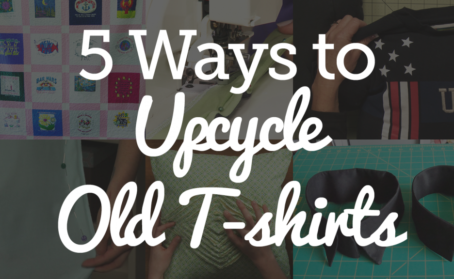 ways to upcycle t shirts