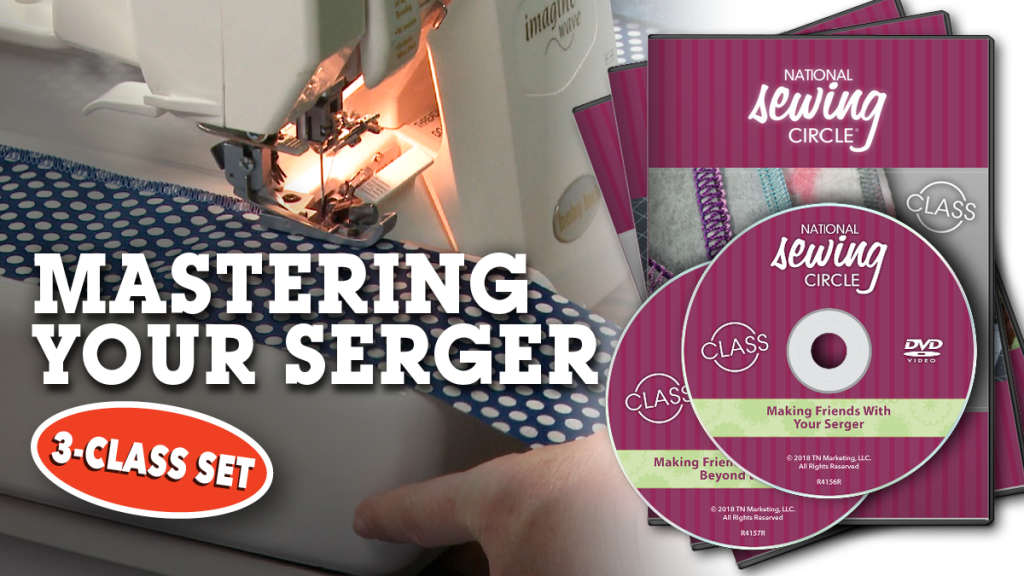 Mastering your serger DVD