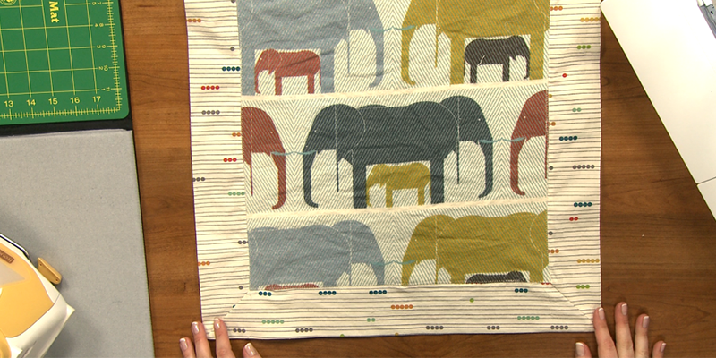 Elephant baby blanket