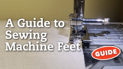 Sewing machine feet
