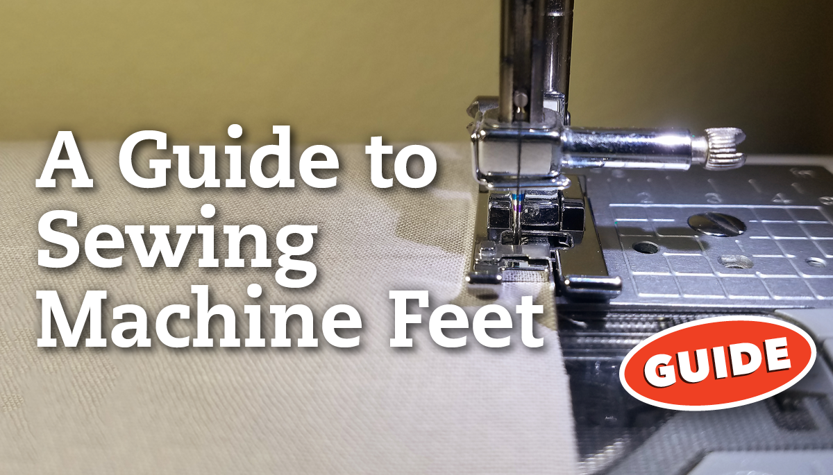 Sewing Machine Presser Foot Guide