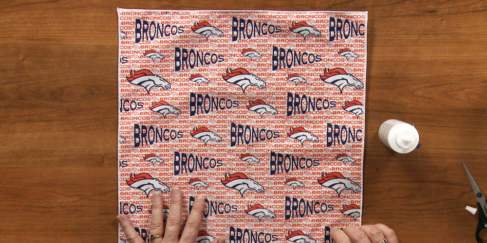 Broncos napkin