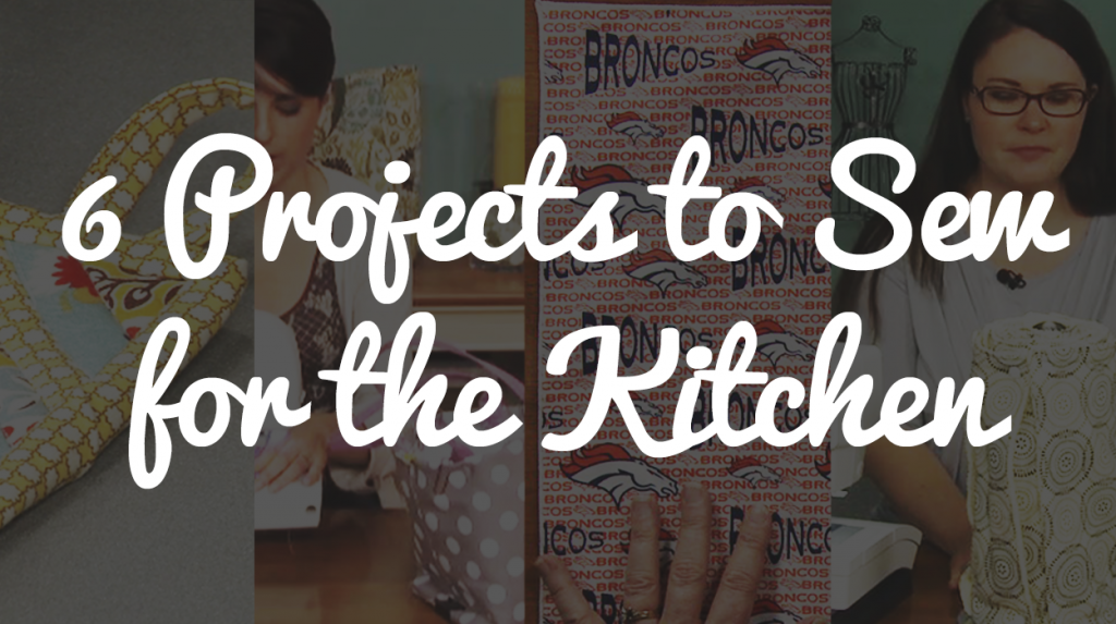 Projects to sew for the kitchen