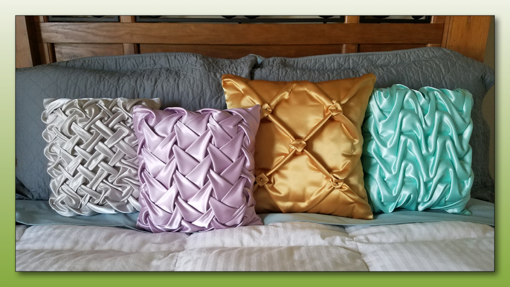 Smocked Pillows