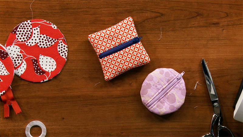 Quick and easy coin purse