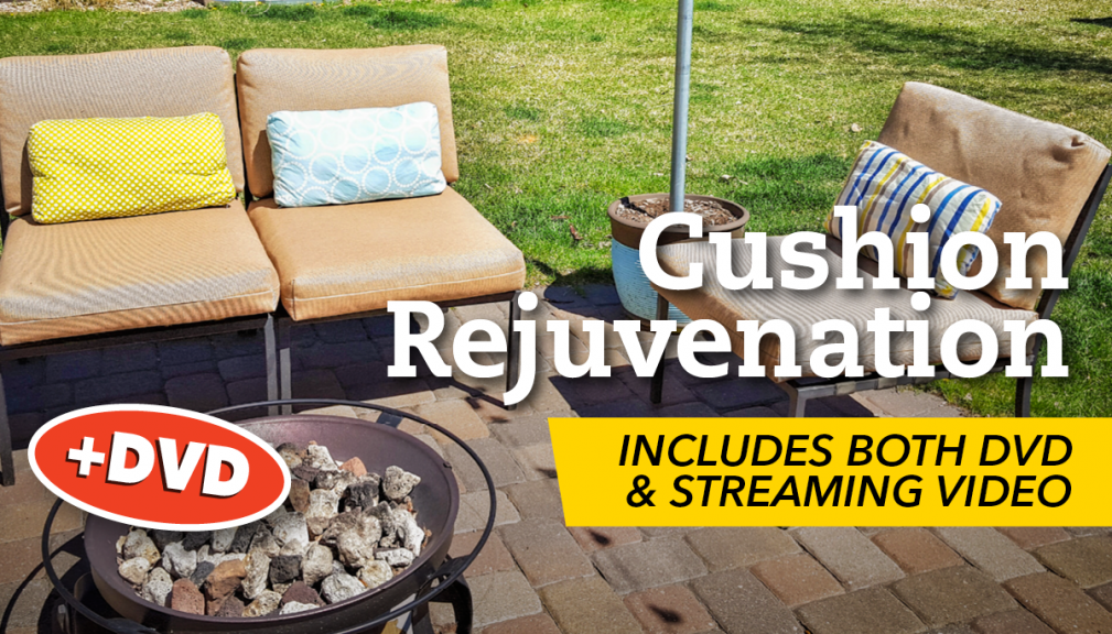 Outdoor seating and cushions