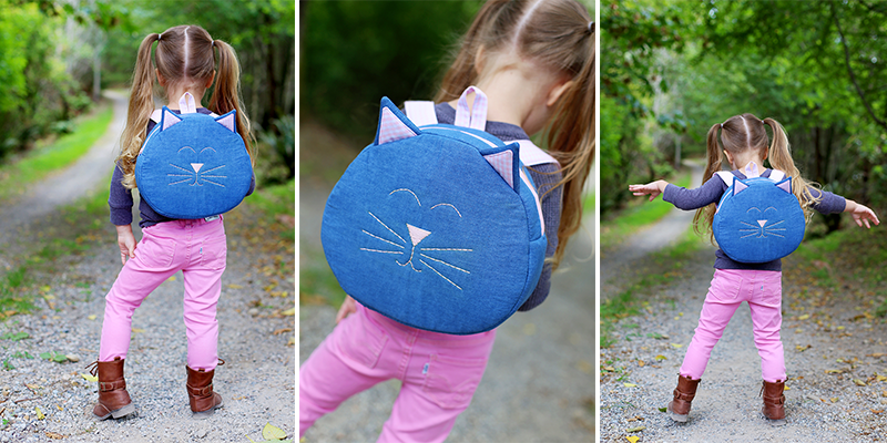 Kid's cat backpack