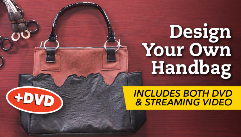 Design your own handbag DVD and bag