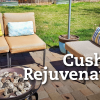 Outdoor seating and cushions