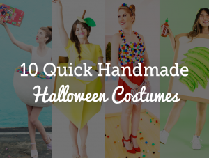 10 Quick DIY Halloween Costume Ideas | National Sewing Circle ...