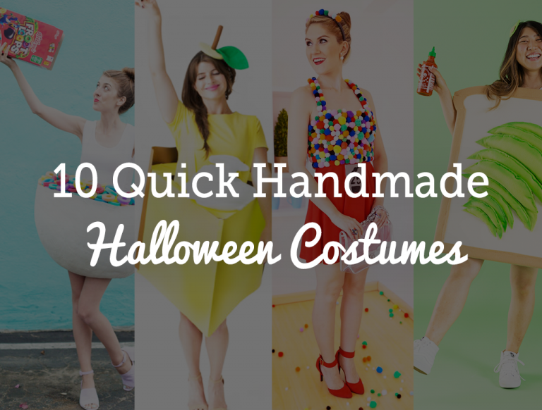 10 Quick DIY Halloween Costume Ideas
