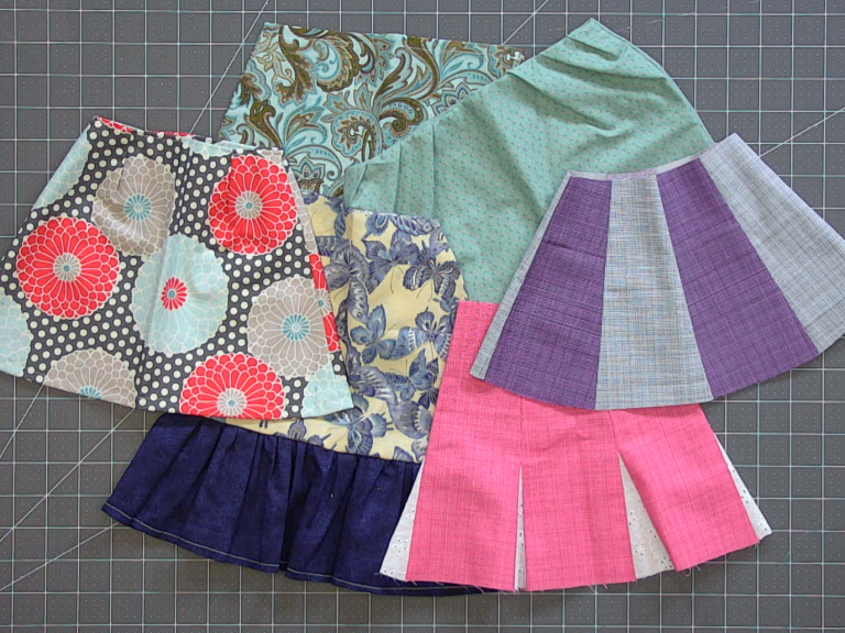 One Skirt Pattern, Five Fun Variations