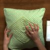 Applique pillow