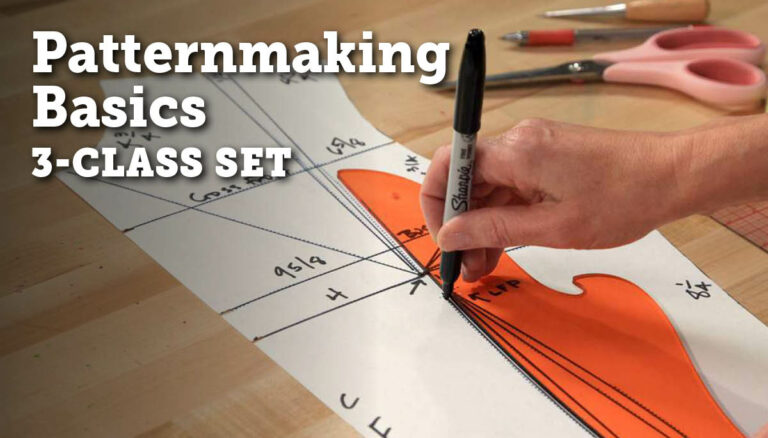 Patternmaking Basics 3-Class Setproduct featured image thumbnail.