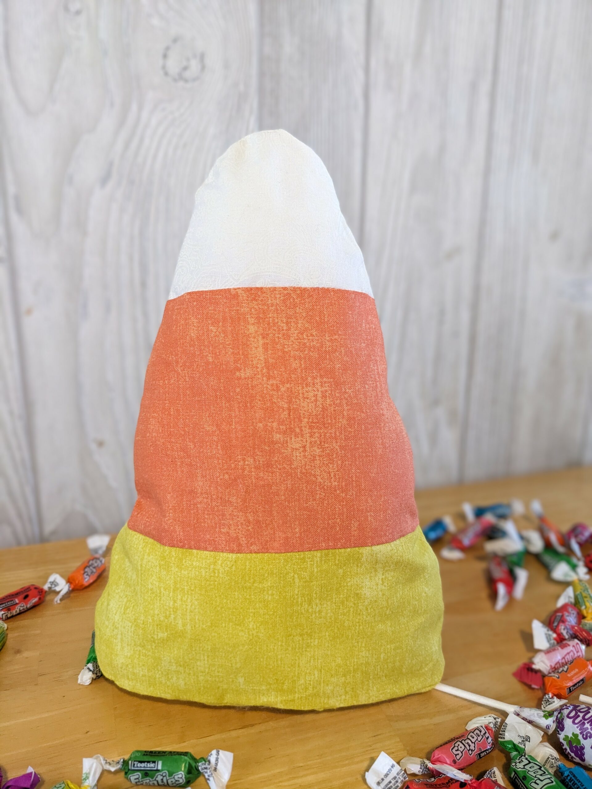 Candy Corn Stuffie National Sewing Circle