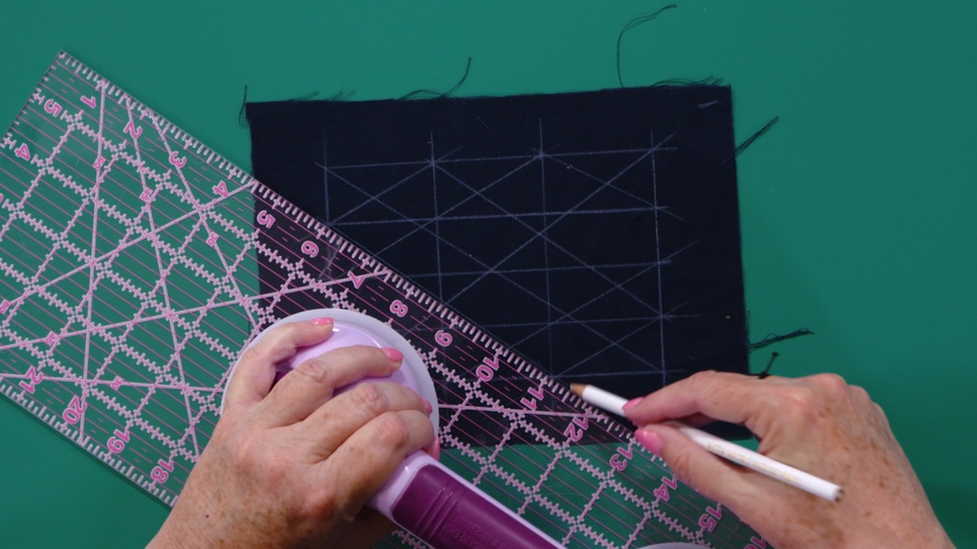 Session 2: Prepping Fabric for Straight Line Patterns