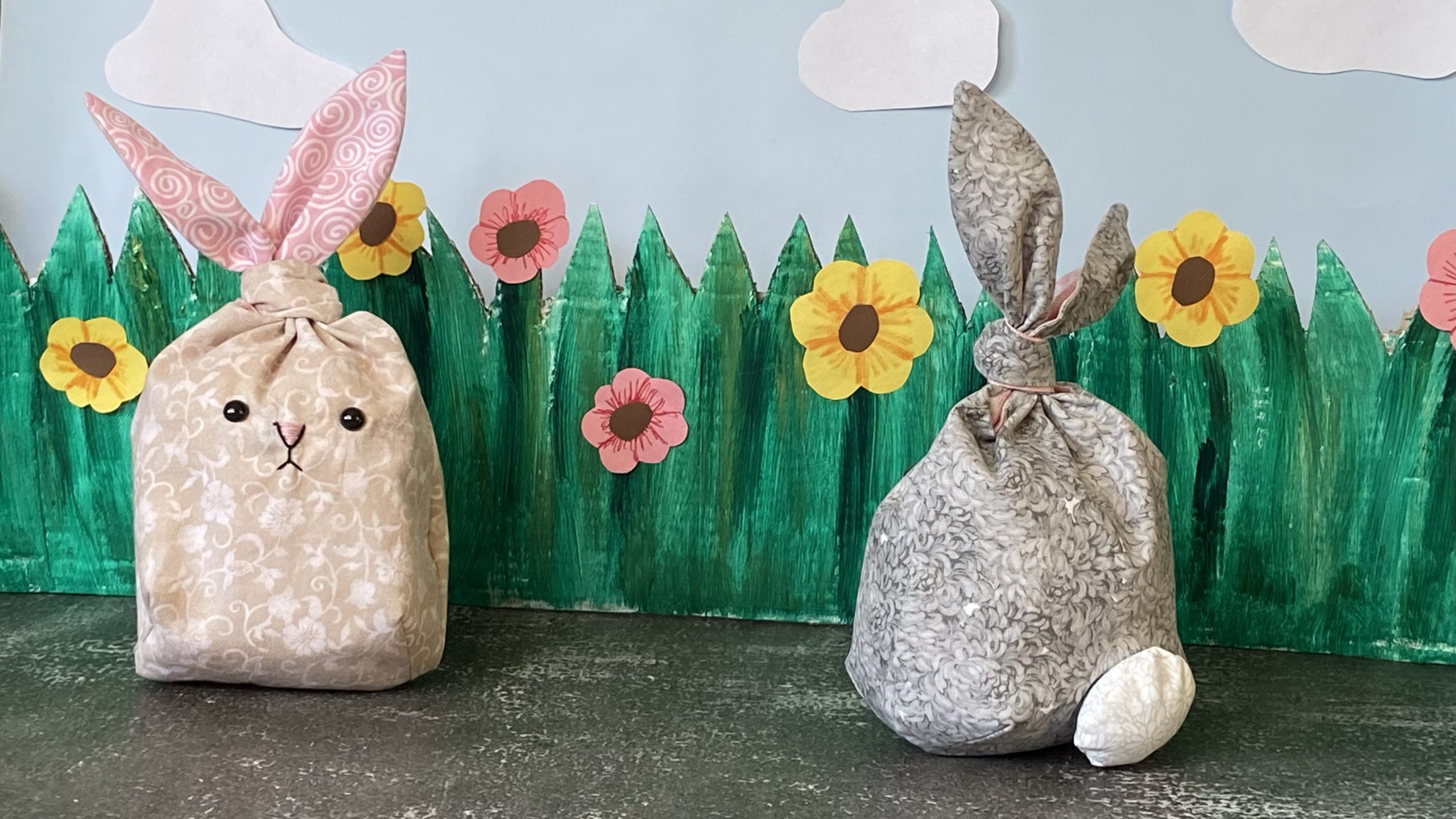 Bunny gift bags